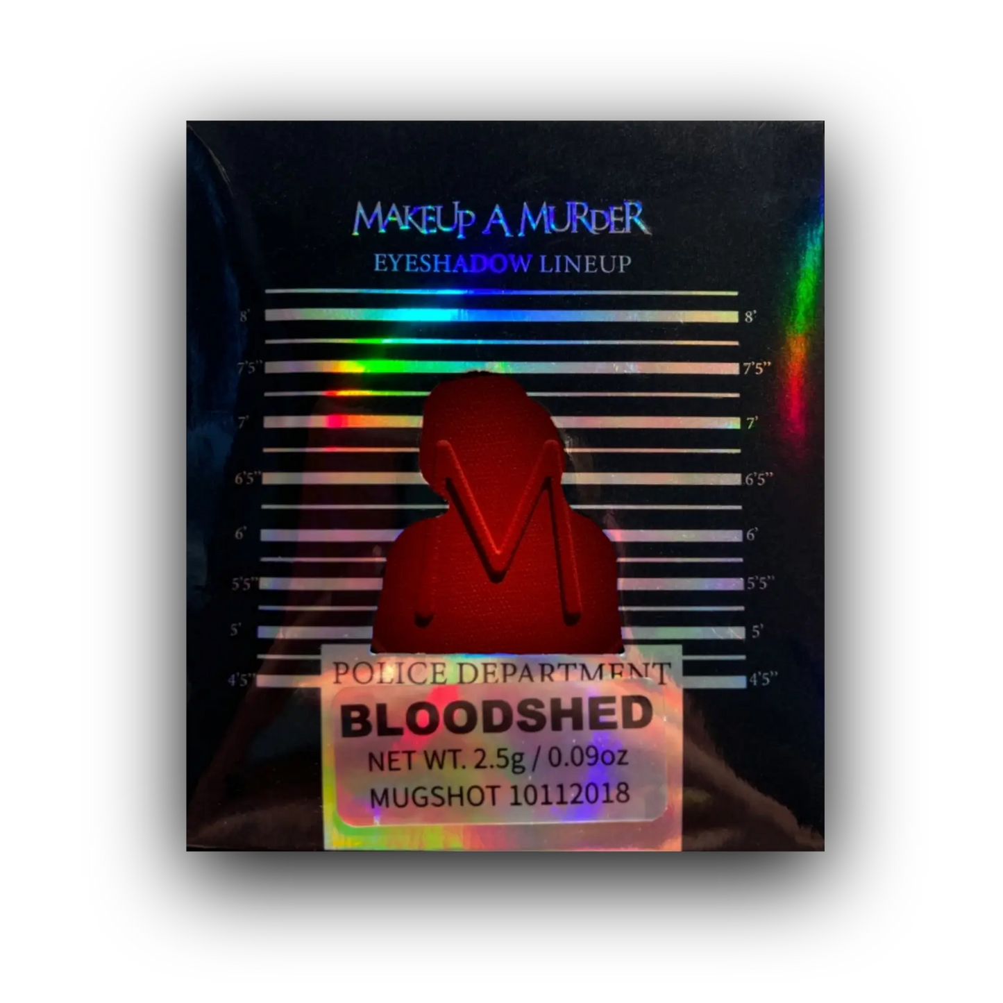 Eyeshadow Lineup Makeup A Murder, INC
