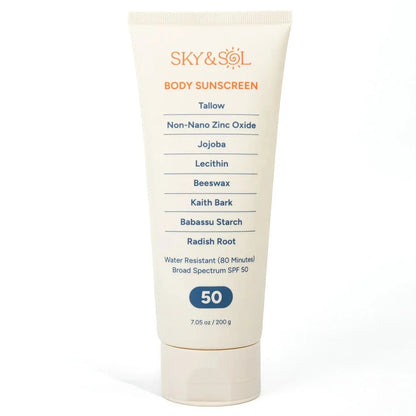 XL Sky and Sol Body Sunscreen SPF 50 (7.05 oz) Sky and Sol