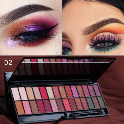 Makeup 28 Color Nude Eye Shadow Pallette Waterproof Eyeshadow Palette Lasting Make Up Brush Eyeshadow Palette Cosmetics TSLM1 High Class Cosmetics