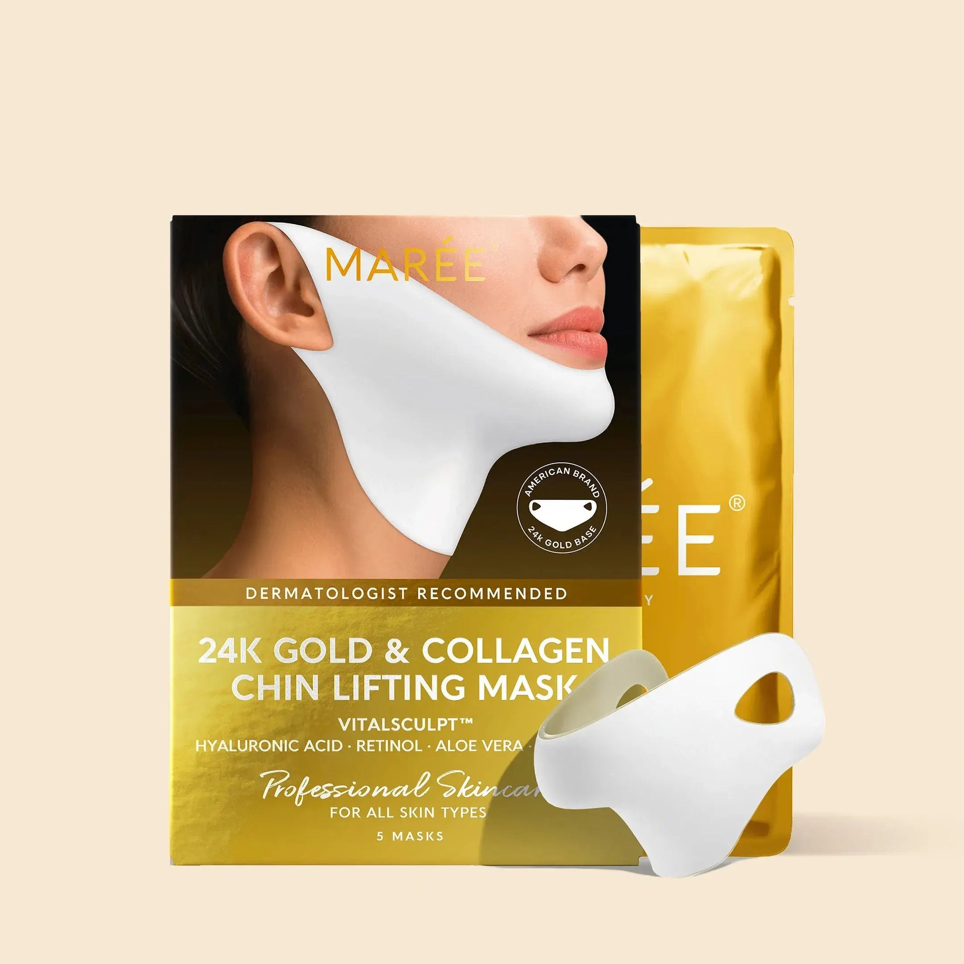 24K Gold V-Line Lifting Mask Maree