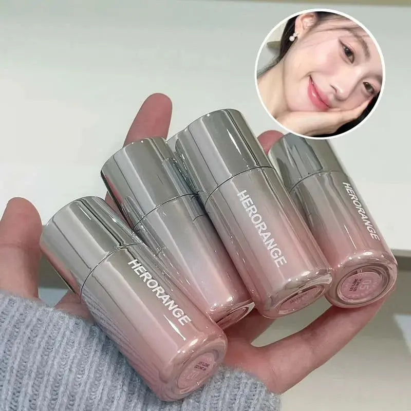 Korean Liquid Powder Blusher Natural Enhancement Color Low Saturation Matte Multi-purpose Powder Blusher Liquid Water Gloss High Class Cosmetics
