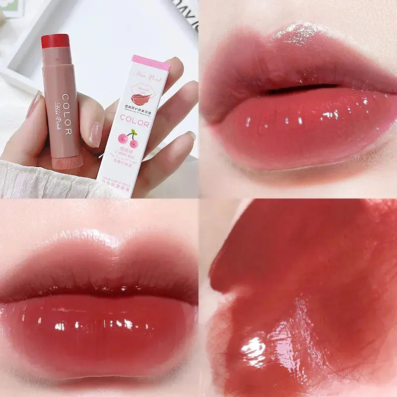 Colored moisturizing lip balm lipstick moisturizing, moisturizing, diluting lip lines, anti-drying lip balm High Class Cosmetics
