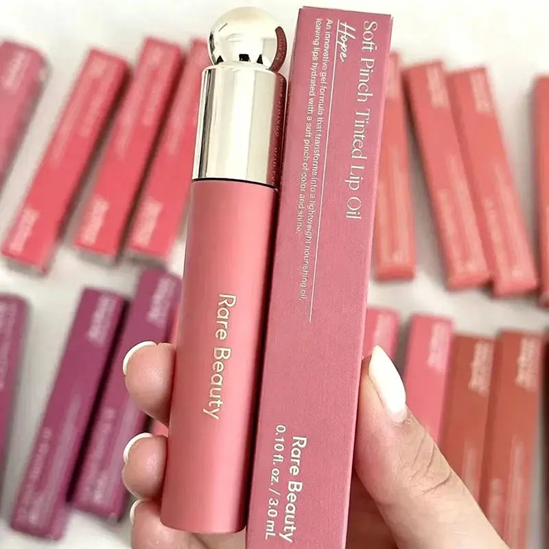 Rare Beauty Liquid Blush Silky and Glides On Smoothly Nature Long Lasting Plump Happy Hope Delight Stained Lipstick Gloss Makeup High Class Cosmetics