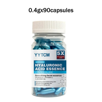 Hyaluronic acid deep moisturizing capsule essence, deep moisturizing and brightening skin essence (0.4gx30 capsules)/bag -1 bag High Class Cosmetics