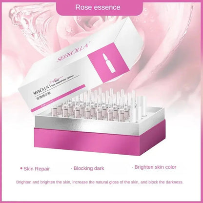 Hyaluronic Acid Peptide Whitening Serum Remove Dark Spots Melanin Brighten Shrink Pores  Moisturizing Fade Fine Lines High Class Cosmetics