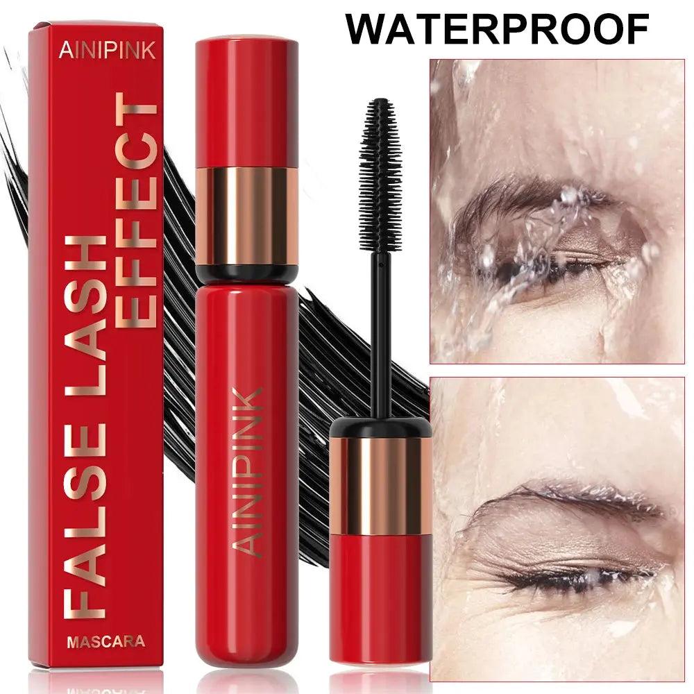 Curling Volumizing Black Mascara Lengthening Waterproof Long-lasting Smudge-proof Y2K Daily&Party Makeup Gift Suitable For Skins High Class Cosmetics