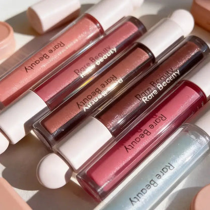 Rare Beauty Glossy Smooth and Transparent Lipsticks That Complement Various Makeup Looks Liquid Blushes Touch of Makeup Flair High Class Cosmetics