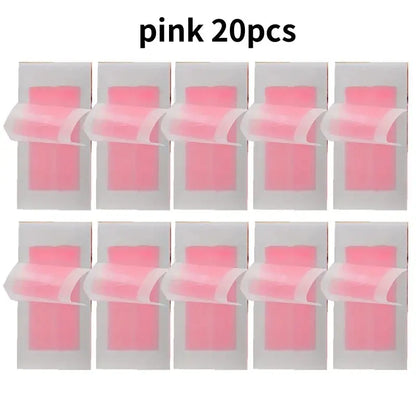 Professional Warning Tapes For Summer Hair Removal, Double Face Cold Warning Paper For Legs, Body, Face,6 Sticks, 10/20 Sticks High Class Cosmetics