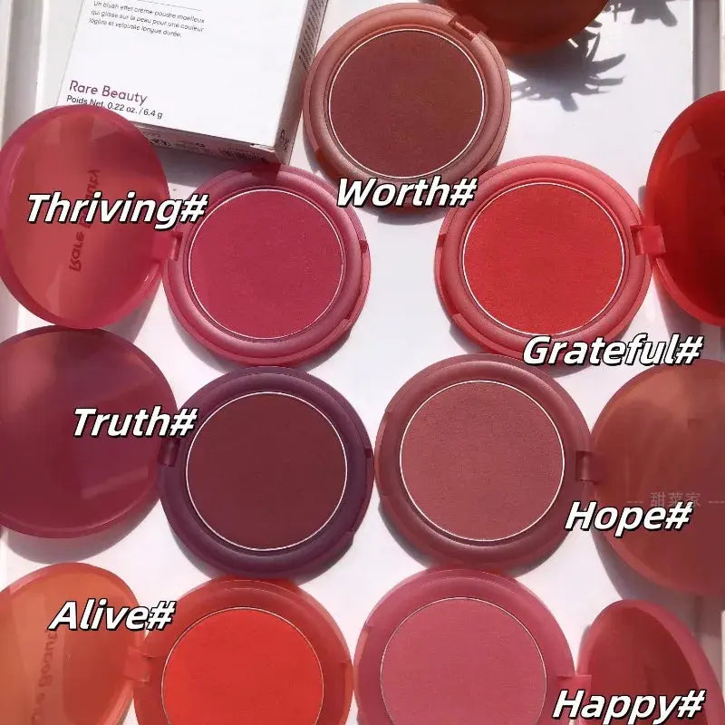 Rare Beauty Blush Color Face Makeup Blusher Natural Long Lasting Muddy Cheek Rouge Water Glossy Moisturizer Liquid Blush Cream High Class Cosmetics
