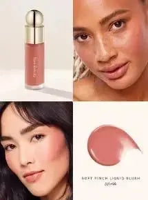 Rare Beauty Soft Pinch Matte Bouncy Cushiony Cream-to-powder Blush Airy and Lightweight Pinch Liquid Blush Natural Makeup Look High Class Cosmetics