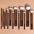 13PCS Makeup Brush Set Foundation Concealer Powder Eyeshadow Blush Brush Kabuki Blending Cosmetic Beauty Tool for Face