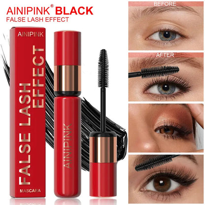 Curling Volumizing Black Mascara Lengthening Waterproof Long-lasting Smudge-proof Y2K Daily&Party Makeup Gift Suitable For Skins High Class Cosmetics
