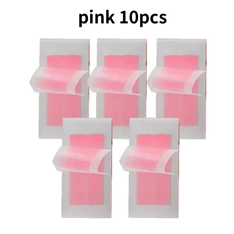 Professional Warning Tapes For Summer Hair Removal, Double Face Cold Warning Paper For Legs, Body, Face,6 Sticks, 10/20 Sticks High Class Cosmetics