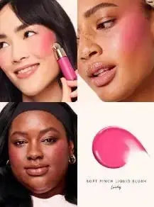 Rare Beauty Soft Pinch Matte Bouncy Cushiony Cream-to-powder Blush Airy and Lightweight Pinch Liquid Blush Natural Makeup Look High Class Cosmetics