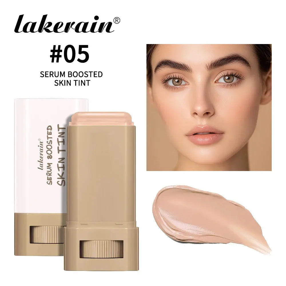 Skin Tint Stick Waterproof Nourishing Solid Tinted Serum Foundation Skin Tint Balm Face Tinted Face Contour Stick Makeup High Class Cosmetics