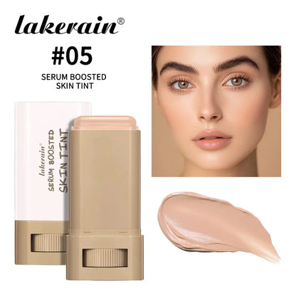 Skin Tint Stick Waterproof Nourishing Solid Tinted Serum Foundation Skin Tint Balm Face Tinted Face Contour Stick Makeup High Class Cosmetics