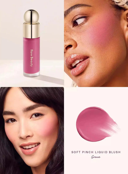 Rare Beauty Blush Color Face Makeup Blusher Natural Long Lasting Muddy Cheek Rouge Water Glossy Moisturizer Liquid Blush Cream High Class Cosmetics