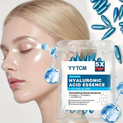 Hyaluronic acid deep moisturizing capsule essence, deep moisturizing and brightening skin essence (0.4gx30 capsules)/bag -1 bag High Class Cosmetics