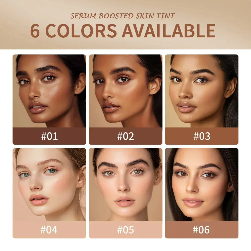 New Balm Serum Boosted Skin Tint Silky Texture Moisturizing Coverage Plumper Even Skin Tone Best Stick Foundation Travel Makeup High Class Cosmetics