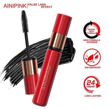 Curling Volumizing Black Mascara Lengthening Waterproof Long-lasting Smudge-proof Y2K Daily&Party Makeup Gift Suitable For Skins High Class Cosmetics