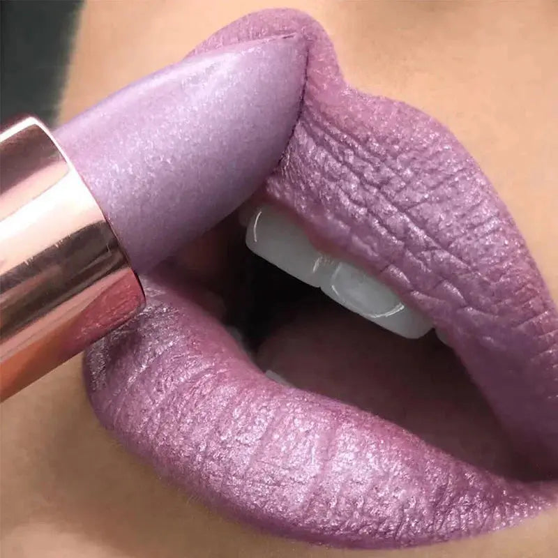 Glitter Lipstick Temperature Color Changing Long Lasting Lip Tint Waterproof Red Pink Sexy Lips Cosmetics Makeup High Class Cosmetics