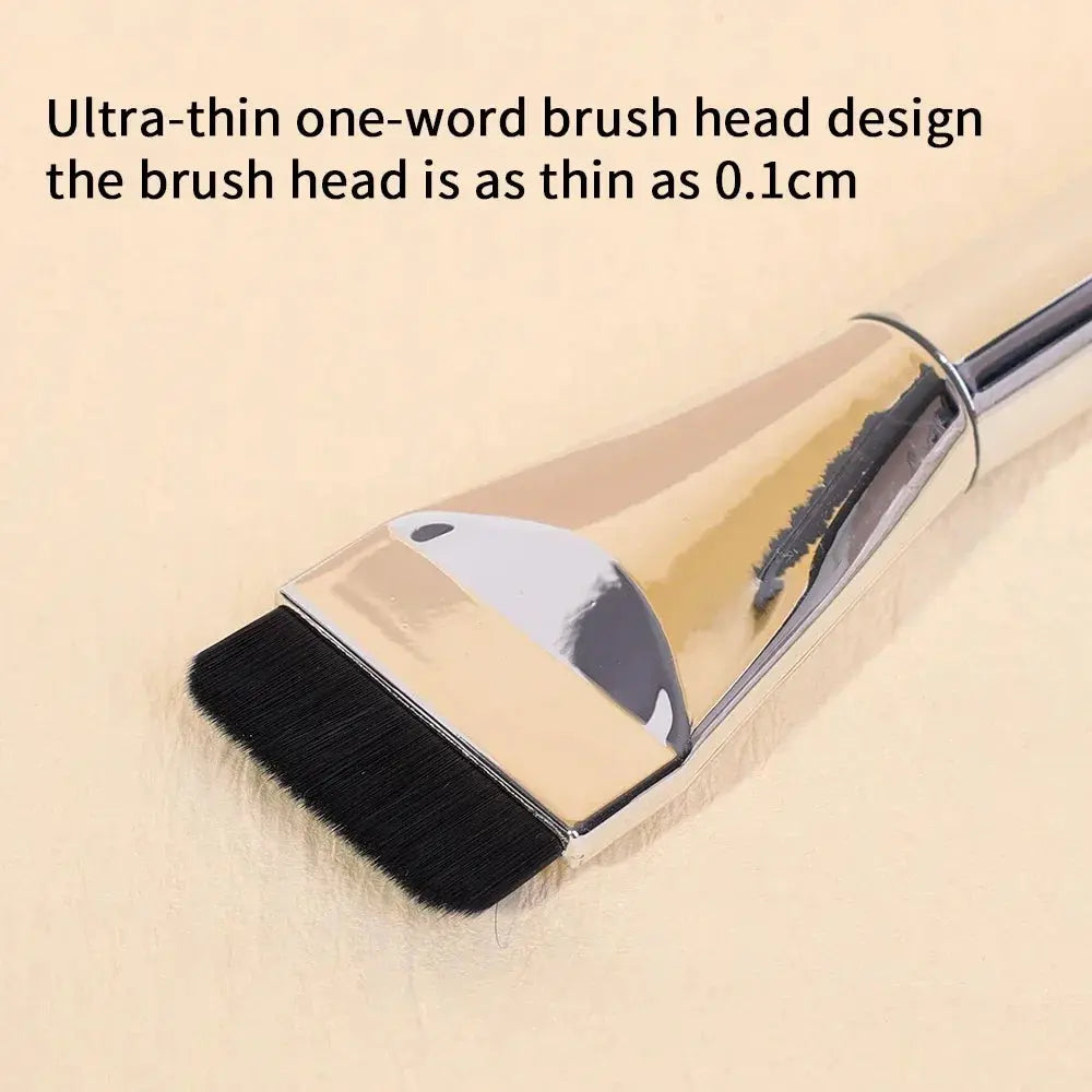 Ultra Thin Foundation Makeup Brushes 20PCS Soft Lightweight and Flat Face Contouring Shadow Brush Blending Mask Cosmetic Tools High Class Cosmetics