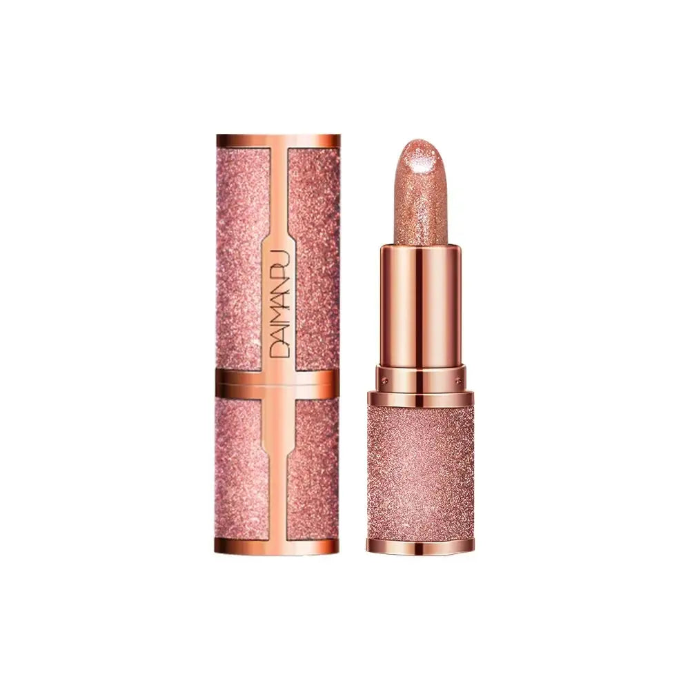 Glitter Lipstick Temperature Color Changing Long Lasting Lip Tint Waterproof Red Pink Sexy Lips Cosmetics Makeup High Class Cosmetics