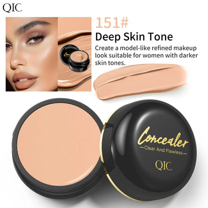 Waterproof Full Coverage Concealer for Tattoos, Scars - Natural Finish Foundation for All Skin Tones & Types High Class Cosmetics