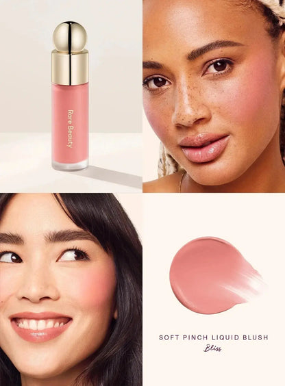 Rare Beauty Lipstick Blush Cream Grace Liquid Blush Waterproof Mositure Face Contour Shadow Blusher Liquid Blusher Plump Makeup High Class Cosmetics