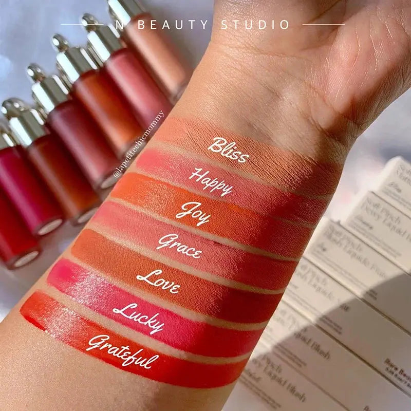 Rare Beauty Soft Pinch Liquid Blush Silky Lightweight Breathable Long Lasting Plump Makeup Hope Love Virtue Happy Wonder Worth High Class Cosmetics