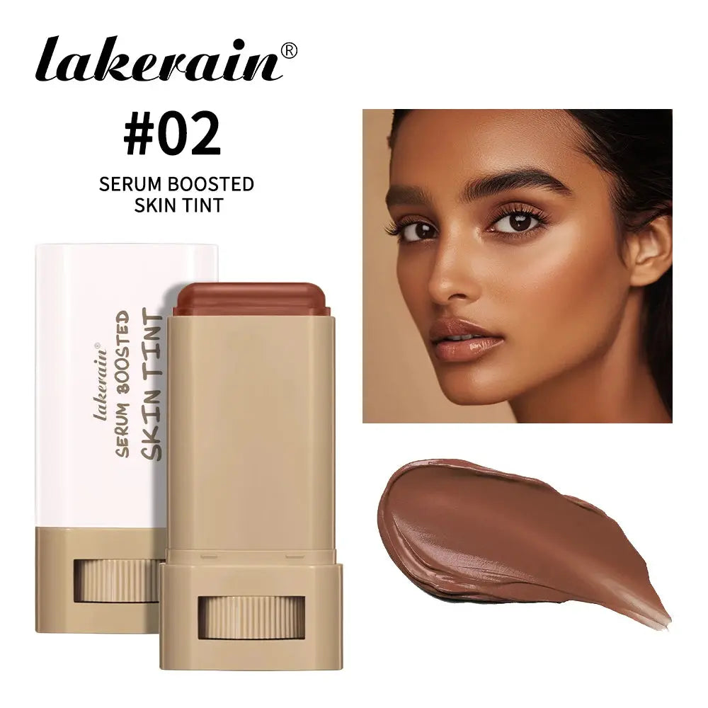 Skin Tint Stick Waterproof Nourishing Solid Tinted Serum Foundation Skin Tint Balm Face Tinted Face Contour Stick Makeup High Class Cosmetics