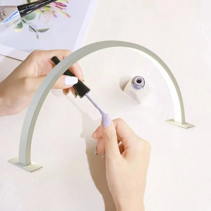 Nail Lamp LED Half Moon Beauty and Brightening Beauty Salon Desktop Lamp Eyelash Beauty Makeup Eye Care Nail Art Special Lights High Class Cosmetics
