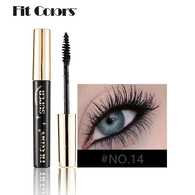 Colored Mascara Makeup 4D Silky Natural Long Eyelashes Mascara Waterproof Long-lasting Extension Thick Lasting Curling Mascara High Class Cosmetics