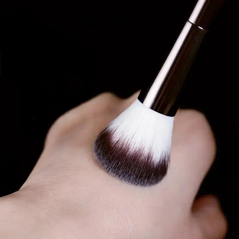 Makeup brush, powder brush, blush brush, loose powder brush, exquisite professional metal handle, double-head design, with box High Class Cosmetics