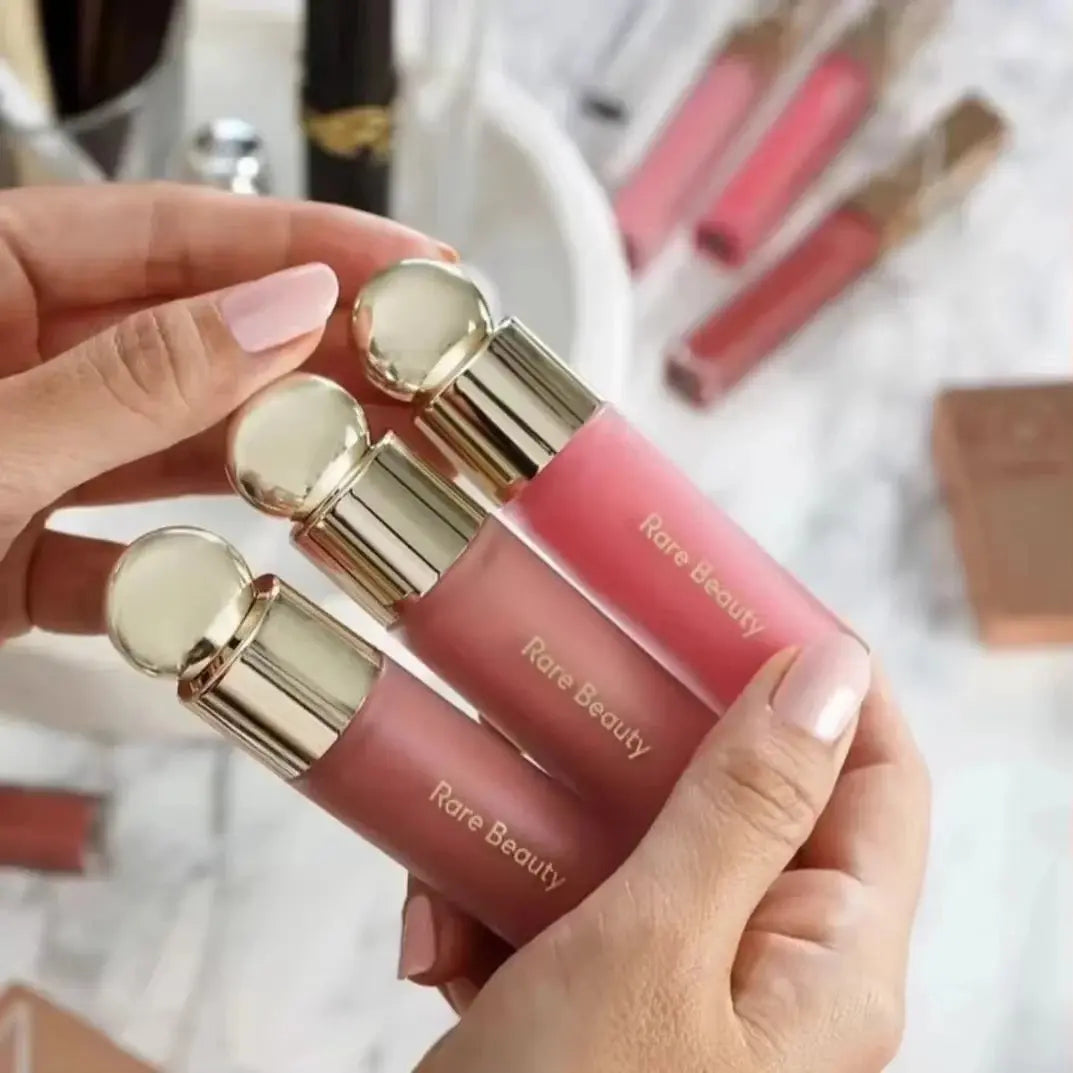Rare Beauty Soft Pinch Liquid Blush Silky and Glides On Smoothly Long Lasting Plump Makeup Hope Love Virtue Happy Wonder Worth High Class Cosmetics