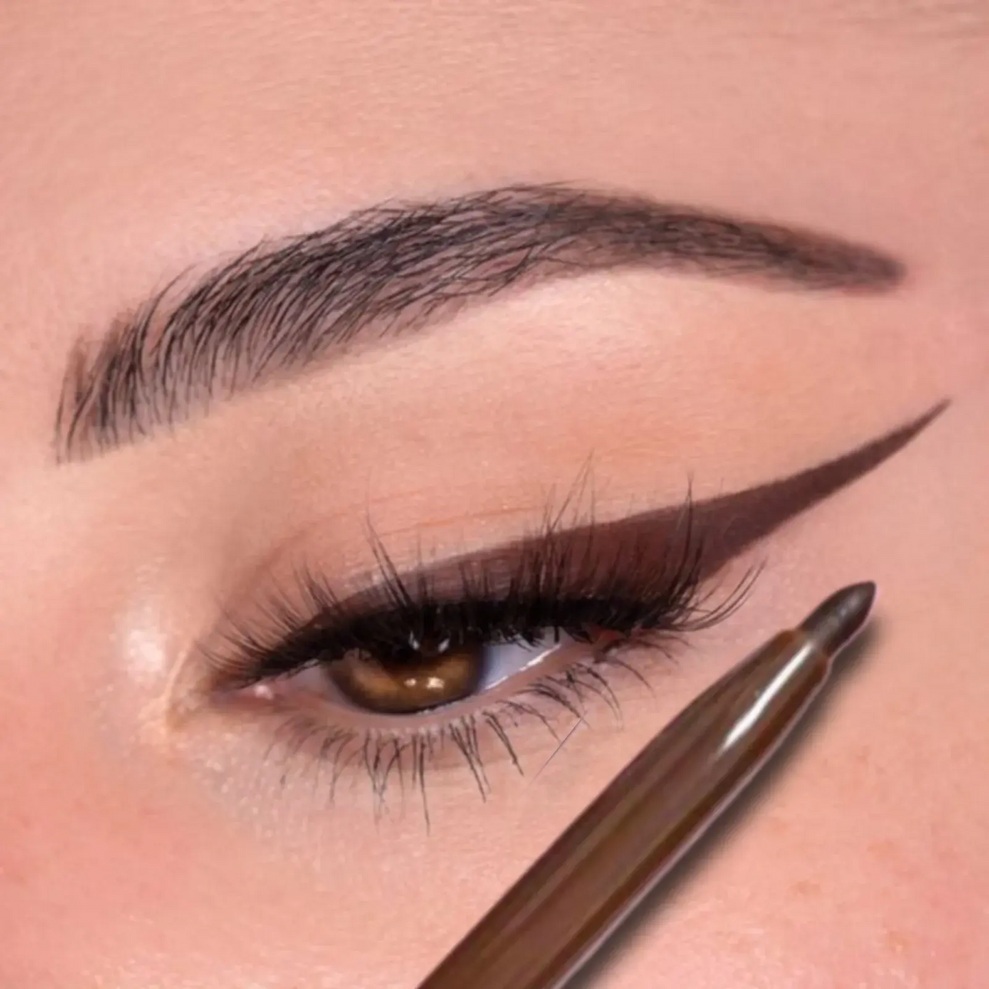 Waterproof Black Brown Eyeliner Gel Pencil Ultra-fine Matte Smooth Quick Dry Non-Smudge Easy Wear Eyeliner Pen Makeup for Eyes High Class Cosmetics