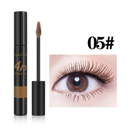 Colored Mascara Makeup 4D Silky Natural Long Eyelashes Mascara Waterproof Long-lasting Extension Thick Lasting Curling Mascara High Class Cosmetics