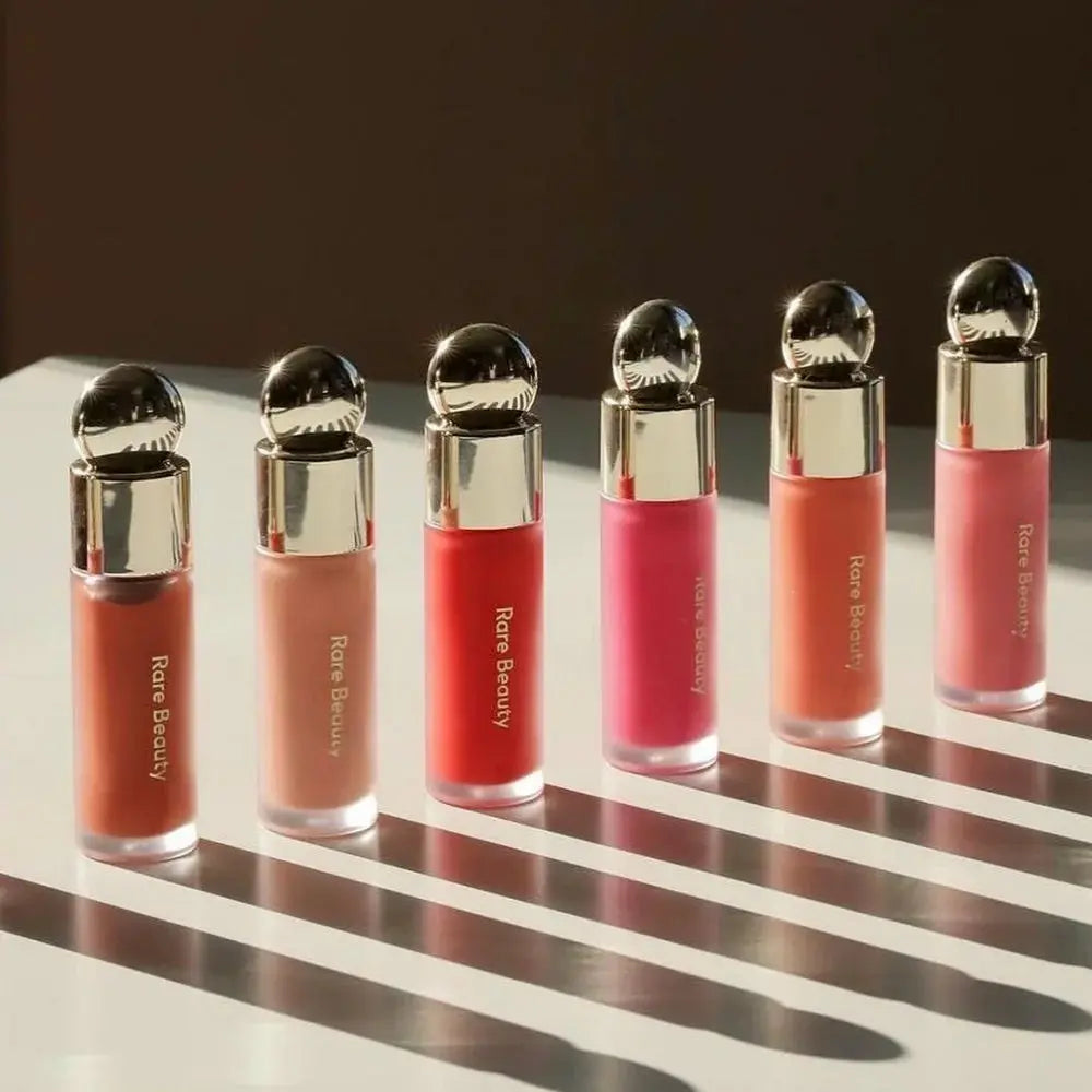 Rare Beauty Lipstick Blush Cream Grace Liquid Blush Waterproof Mositure Face Contour Shadow Blusher Liquid Blusher Plump Makeup High Class Cosmetics