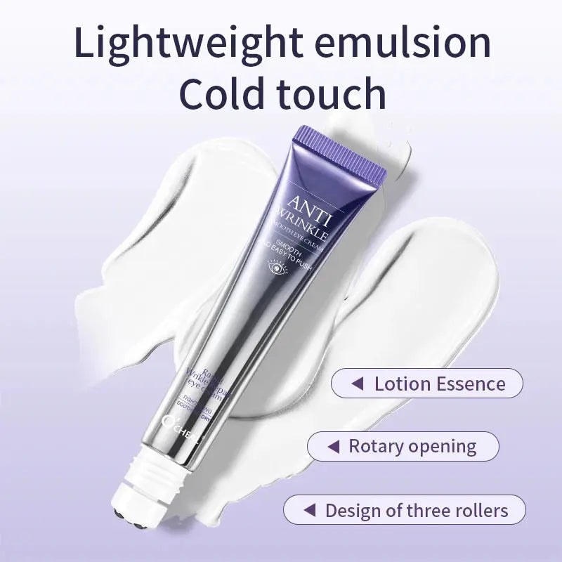 O'CHEAL Anti Wrinkle Anti Dark Circle Eye Cream Roller Massager Moisturizing Eye Bags Anti Aging Hyaluronic Acid Eye Skin Care High Class Cosmetics