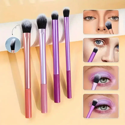 8pcs Makeup Brush Kit Soft Synthetic Hair Make Up Brushes Foundation Blush Eyeshadow Cosmetic Makeup Tools High Class Cosmetics