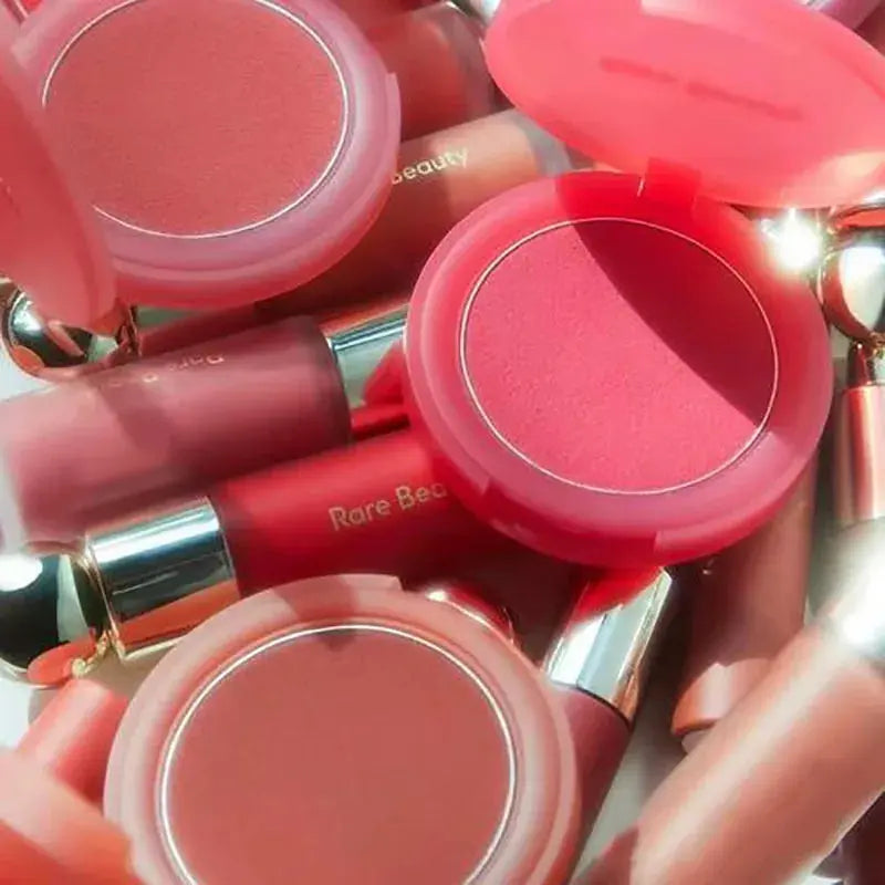 New Rare Beauty Mousse Blush Soft Texture Lasting Waterproof Glow Lightweight Cheek Makeup for All Skin Tones Women Daily Beauty High Class Cosmetics