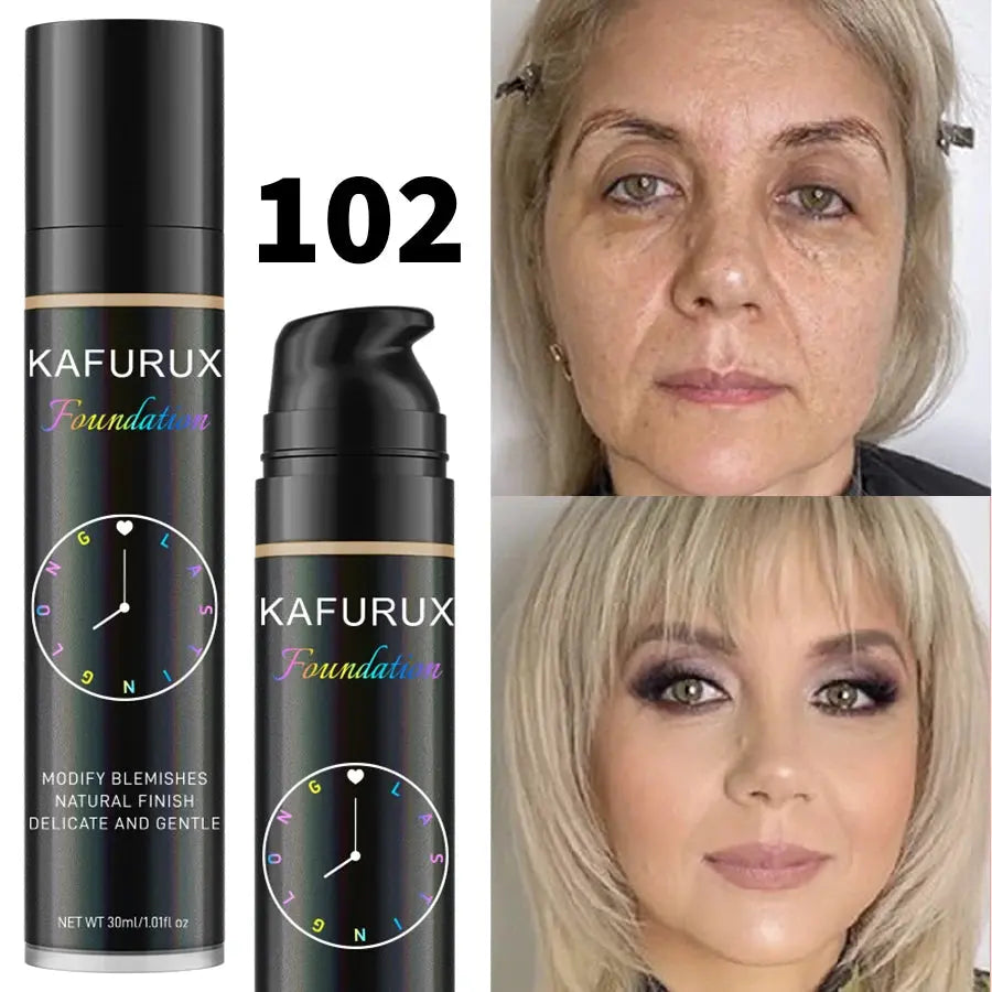 8 colors Liquid Foundation Effective Concealer Waterproof Sweat-resistant Face Korean Makeup Porfession Face Base Cosmetics Gift High Class Cosmetics
