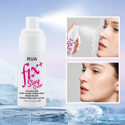 Mattifying Waterproof Setting Spray Glossy Matte Base Makeup Control Oil Non-Sticky Waterproof Make-up Fixer Spray for All Skin High Class Cosmetics