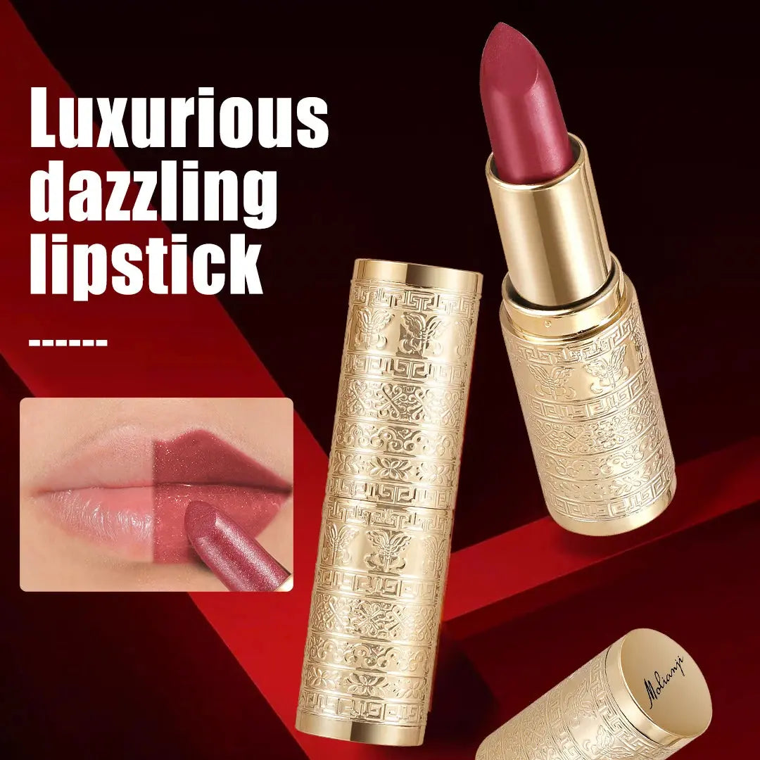 Shining lipstick, long-lasting formula, vibrant colors, easy to apply, suitable for beginners, creating amazing lip makeup High Class Cosmetics