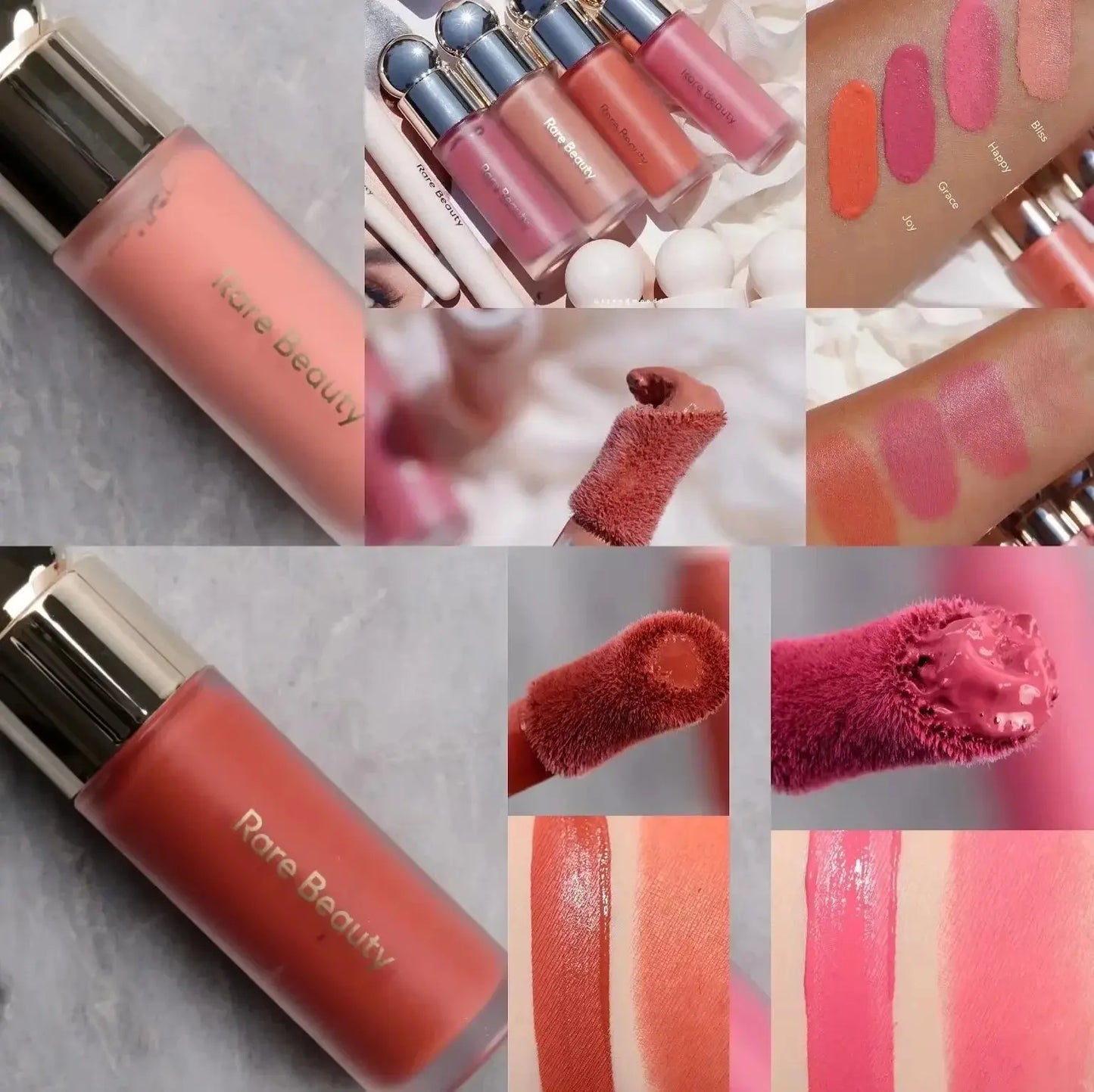 Rare Beauty Lipstick Blush Cream Grace Liquid Blush Glide On Smooth Long Lasting Pinch-perfect Flush Seamless Matte Dewy Makeup High Class Cosmetics