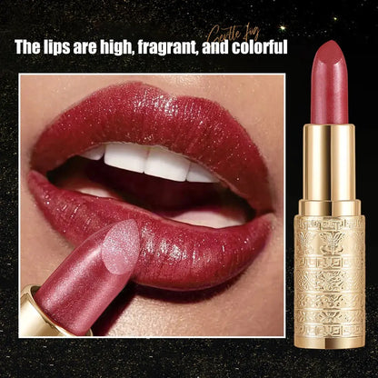 Shining lipstick, long-lasting formula, vibrant colors, easy to apply, suitable for beginners, creating amazing lip makeup High Class Cosmetics