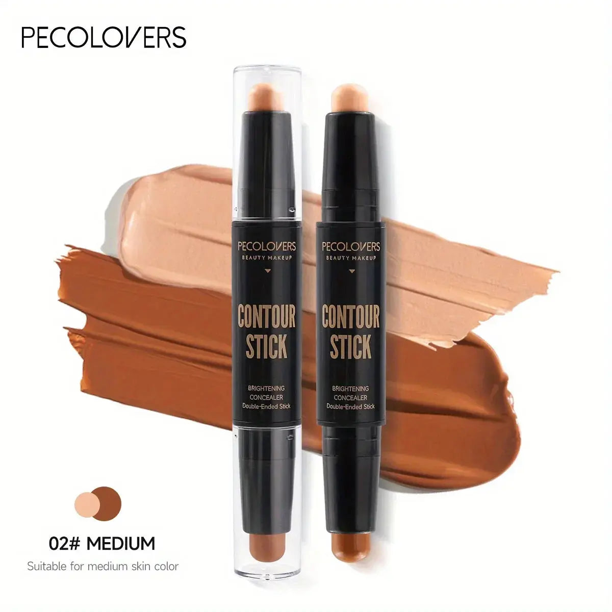 Double Head Highlight Pen Face Make Up Liquid Waterproof Contouring Foundation Contour Makeup Concealer Stick Pencil Cosmetics High Class Cosmetics