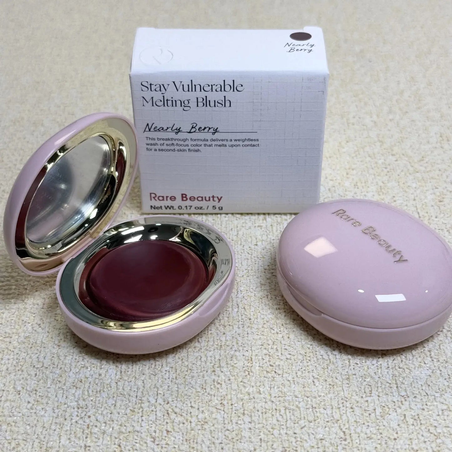 Rare Beauty Blush Lip Gloss Brightens The Complexion Is Silky And Beautiful And Enhances Contours Girl Women Makeup With Box High Class Cosmetics