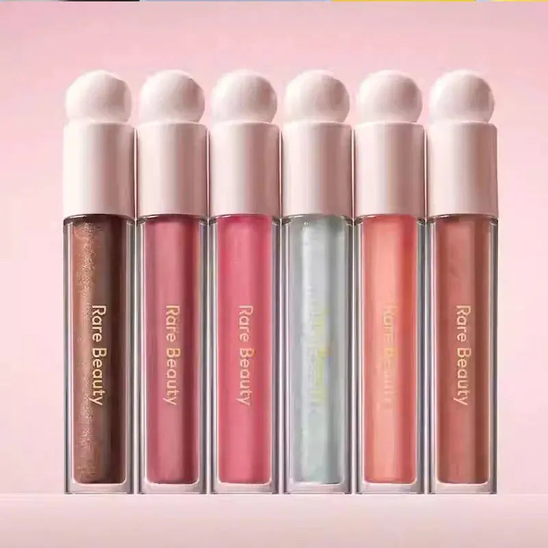 RARE BEAUTY 6-color Beam Fine Blaze Sparkling Lipstick and Smooth Lip Gloss A Natural Beauty That Accentuates Your Complexion High Class Cosmetics