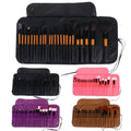 Professional 24Pcs Beauty Brush Set Includes All Makeup Brushes with Organizer Bag for Personal and Travel UseHot